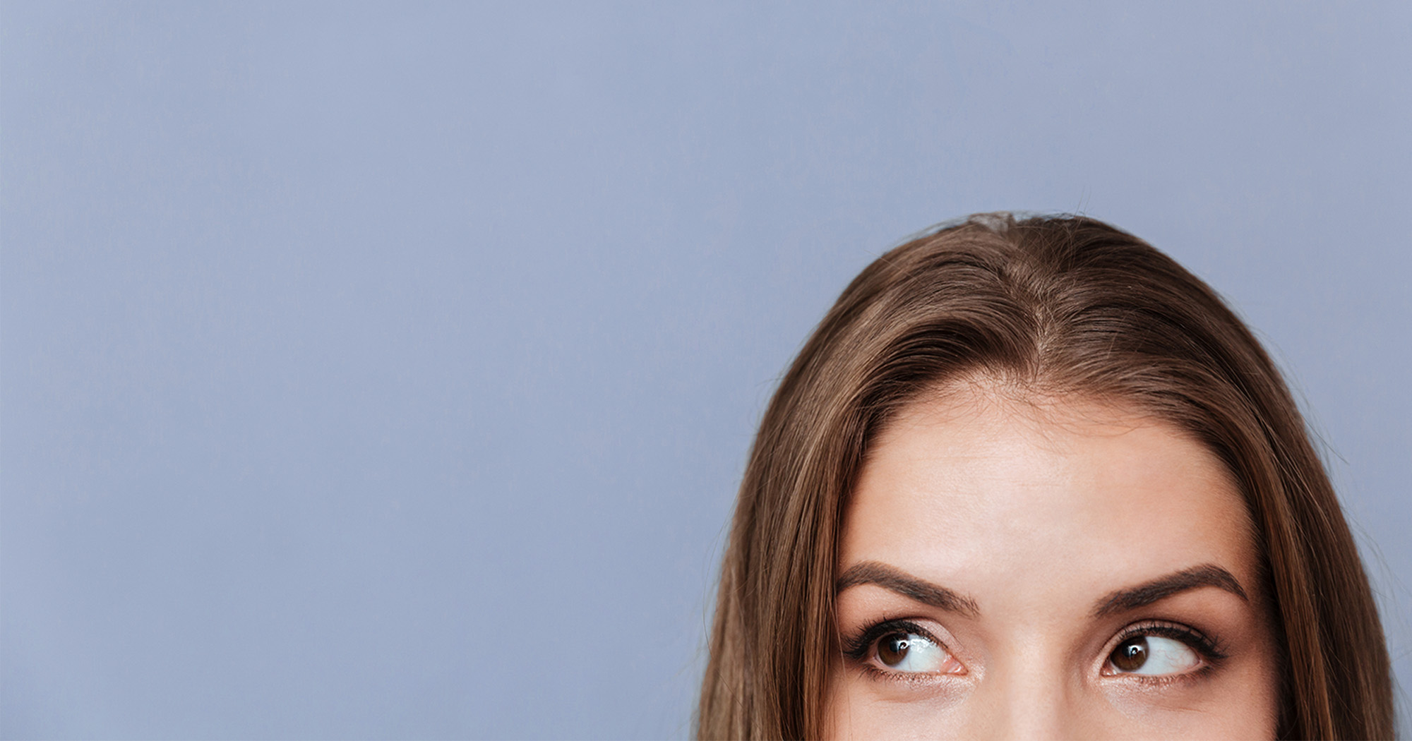 woman looking suspicious